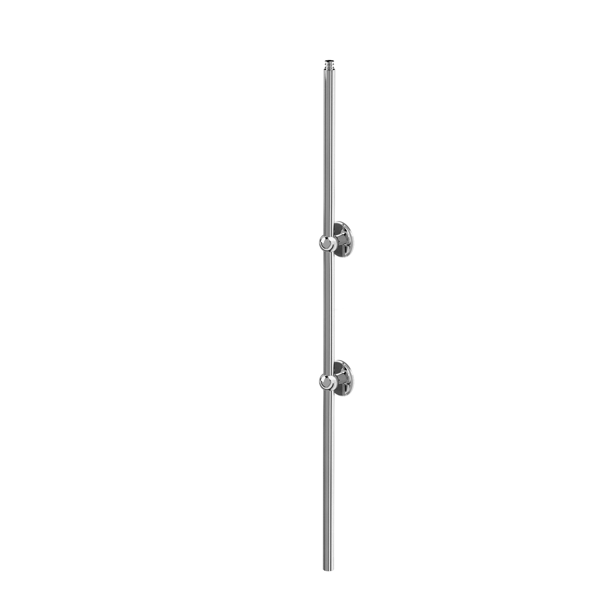 Arcade Extended vertical riser  (with two adjustable vertical riser wall brackets) - chrome